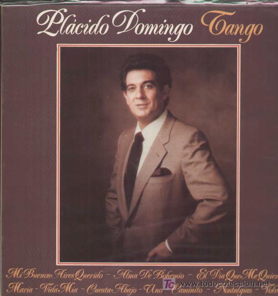 Discos de vinilo: Placido domingo - Tango-  Ref. 24 80 617 - Foto 1