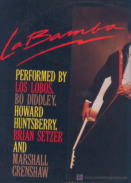 Discos de vinilo: LA BAMBA LP BANDA SONORA PERFORMED BY LOS LOBOS ECT... 1987 SLAS RECORD - Foto 1