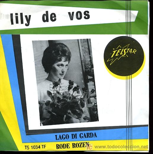 Vinyl records: Lily de vos - Lago di Garda / Rode Rozen