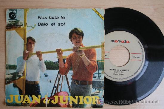 Discos de vinilo: single vinilo juan & junior. - Foto 1