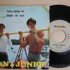 Discos de vinilo: SINGLE VINILO JUAN & JUNIOR. . Lote 7830158