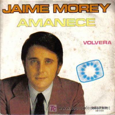 Discos de vinilo: SINGLE DE JAIME MOREY - Foto 1
