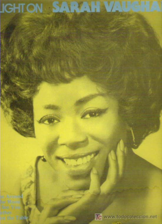Discos de vinilo: SARAH VAUGHAN - SPOTLIGHT **** 2 LP *** EN ZAFIRO 1985 - Foto 1