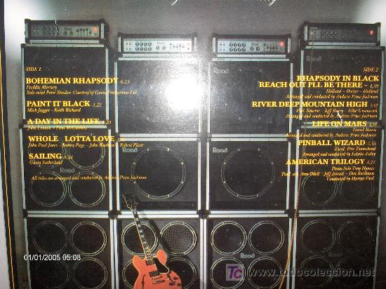 Discos de vinilo: THE LONDON SYNPHONY ORCHESTRA ----- CLASSIC ROCK - Foto 2