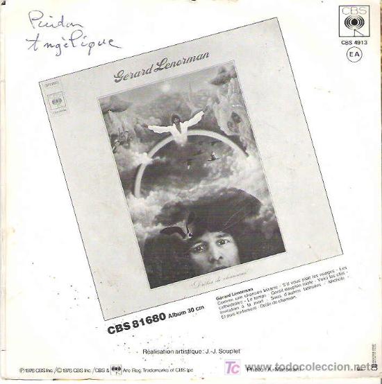 Discos de vinilo: GERARD LENORMAN - VOICI LES CLES *** 1976 - Foto 2