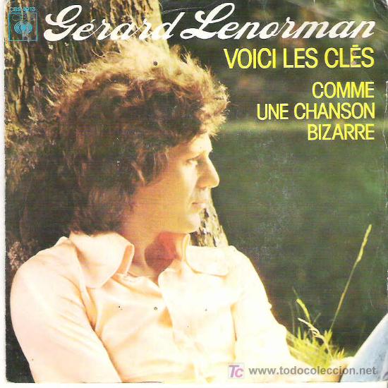 Discos de vinilo: GERARD LENORMAN - VOICI LES CLES *** 1976 - Foto 1