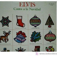 Discos de vinilo: ELVIS PRESLEY LP ELVIS CANTA A LA NAVIDAD RCA PL11936 SPA 1978 . Lote 22829035