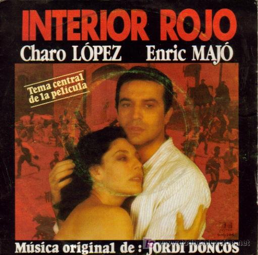 Discos de vinilo: BSO INTERIOR ROJO-JORDI DONCOS SINGLE 1983 - Foto 1