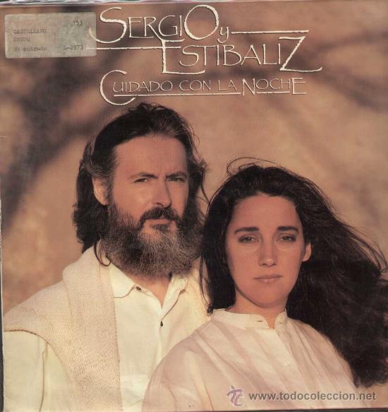 Discos de vinilo: SERGIO Y ESTIBALIZ -  CUIDADO CON LA NOCHE -  REF. S 26548 (SP) - Foto 1