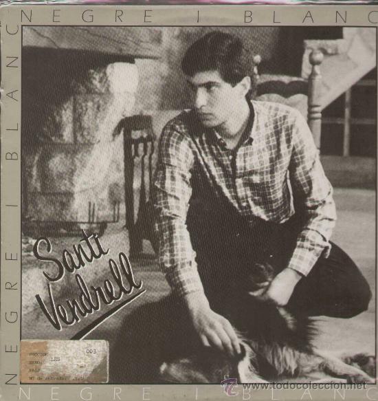Discos de vinilo: SANTI VENDRELL -   NEGRE I BLANC -  REF. E-30.280 - Foto 1