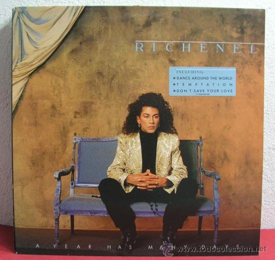 Discos de vinilo: RICHENEL ( A YEAR HAS MANY DAYS ) HOLANDA-1987 LP33 - Foto 1