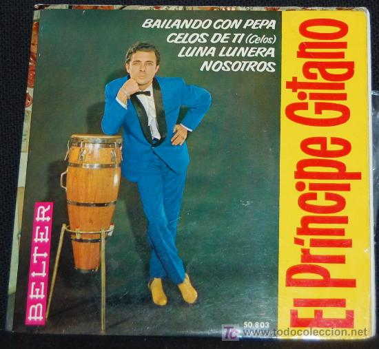 Discos de vinilo: SINGLE EL PRINCIPE GITANO. BAILANDO CON PEPA - Foto 1