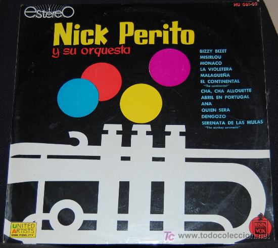 Discos de vinilo: LP NICK PERITO Y SU ORQUESTA. - Foto 1