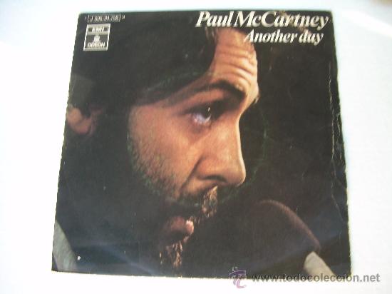 Discos de vinilo: SG PAUL McCARTNEY  ANOTHER DAY  BEATLES   VINILO - Foto 1