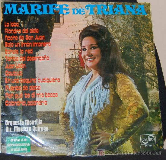 Discos de vinilo: LP MARIFE DE TRIANA. LA LOBA - Foto 1