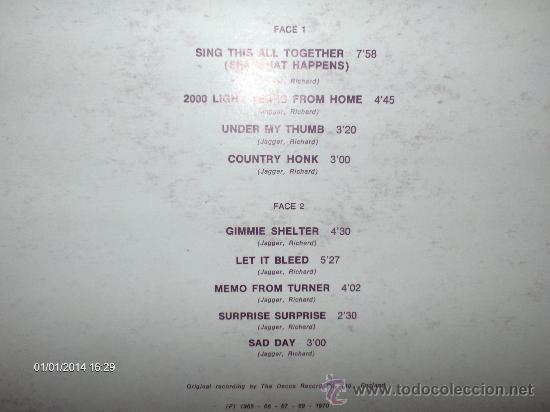 Discos de vinilo: THE ROLLING STONES --- VOL IV - Foto 2