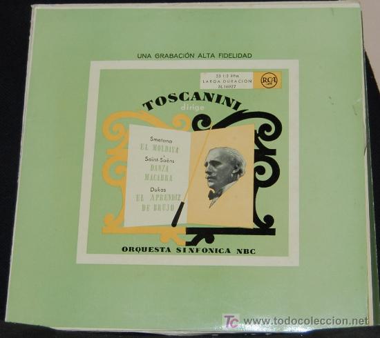 Discos de vinilo: LP TOSCANINI DIRIGE ORQUESTA SINFONICA NBC - Foto 1