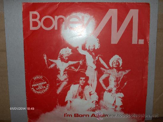 Discos de vinilo: BONEY M ---- I&acute;M BORN AGAIN - Foto 1