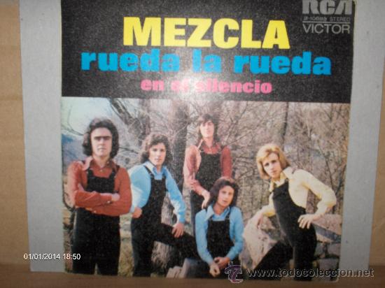 Discos de vinilo: MEZCLA ----- RUEDA LA RUEDA - Foto 1