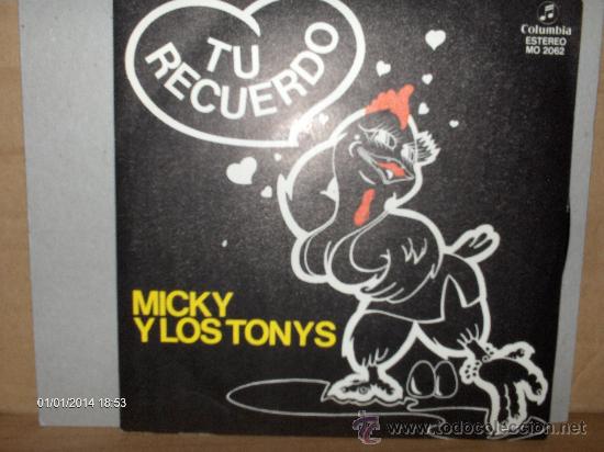 Discos de vinilo: MICKY Y LOS TONIS ---- TU RECUERDO - Foto 1