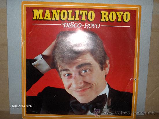 Discos de vinilo: MANOLITO ROYO ---- DISCO ROYO - Foto 1