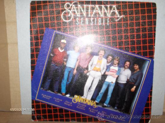 Discos de vinilo: SANTANA ---- SENSIBLE - Foto 1