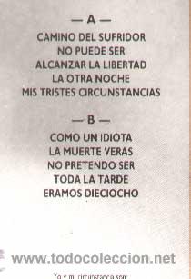 Discos de vinilo: YO Y MIS CIRCUNSTANCIA   -  REF.  4D-0664 - Foto 2