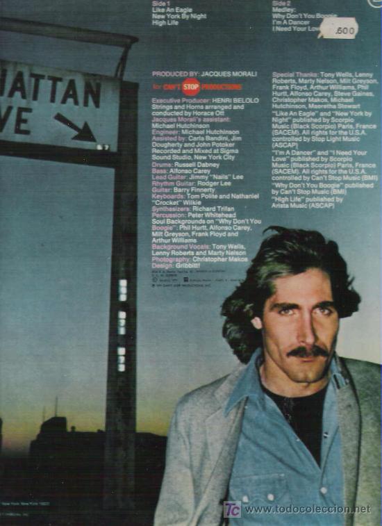 Discos de vinilo: DENNIS PARKER - LIKE AN EAGLE ***1979 - Foto 2
