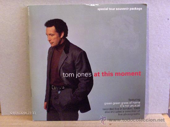 Discos de vinilo: TOM JONES ---- AT THIS MOMENT - Foto 1