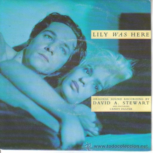 Discos de vinilo: BSO LILY WAS HERE - DAVID A. STEWART SINGLE 1990 - Foto 1