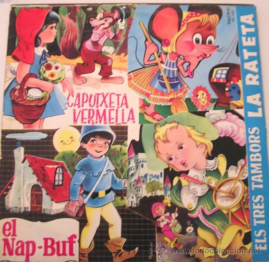 Discos de vinilo: LP Cuentos en catal&aacute;n / Sello PALOBAL / 1968 - Foto 1