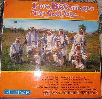 Discos de vinilo: CARNAVAL DE C&Aacute;DIZ- LP DE LOS BEDUINOS DE C&Aacute;DIZ