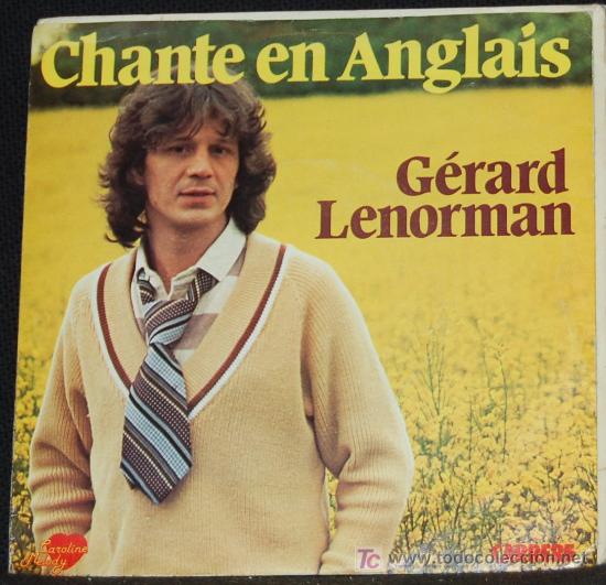 Discos de vinilo: SINGLE GERARD LENORMAN. CHANTE EN ANGLAIS - Foto 1