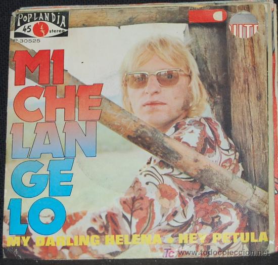 Discos de vinilo: SINGLE MICHELANGELO. MY DARLING HELENA - Foto 1