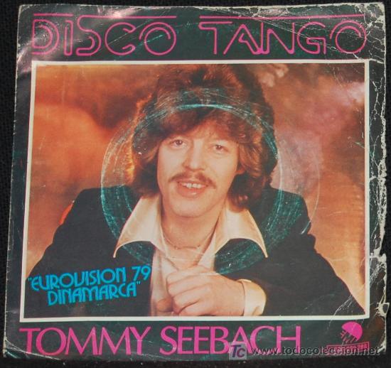 Discos de vinilo: SINGLE TOMMY SEEBACH. DISCO TANGO. EUROVISION 79 DINAMARCA - Foto 1
