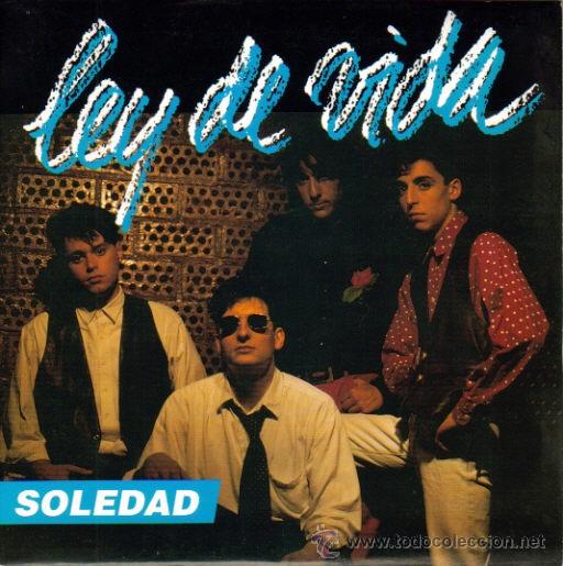 Discos de vinilo: LEY DE VIDA - SOLEDAD SINGLE PROMO 1993 - Foto 1
