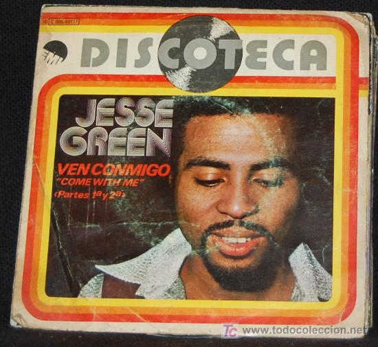 Discos de vinilo: SINGLE JESSE GREEN. VEN CONMIGO - Foto 1