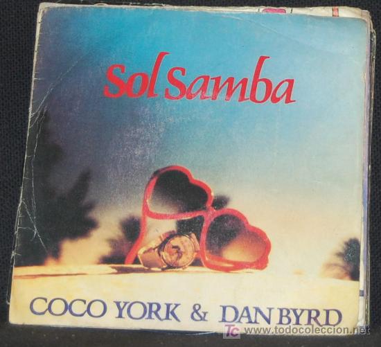 Discos de vinilo: SINGLE COCO YORK AND DAN BYRD. SOL SAMBA - Foto 1