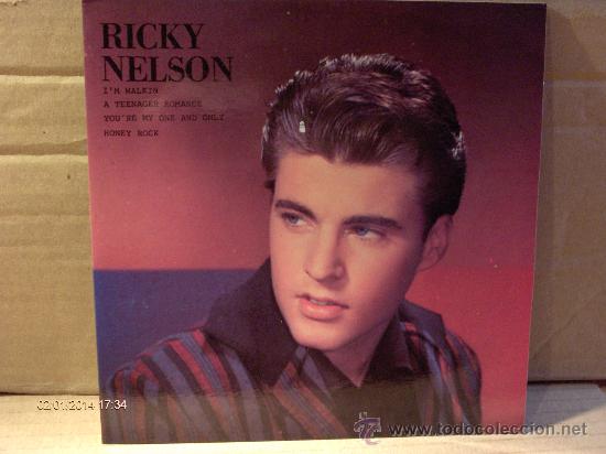 Discos de vinilo: RICKY NELSON  EP ---- I&acute;M WALKING - Foto 1
