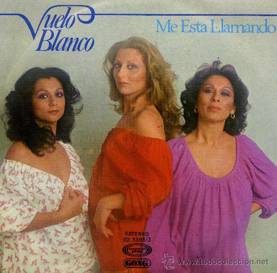 Discos de vinilo: Vuelo Blanco - Me est&aacute; llamando - Foto 1