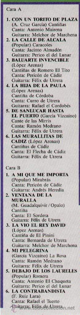 Discos de vinilo: LAS CANTI&Ntilde;AS  -  REF. 520-790988 1 - Foto 2