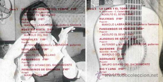 Discos de vinilo: JUERGA FLAMENCA  -  SIN REF. - Foto 2