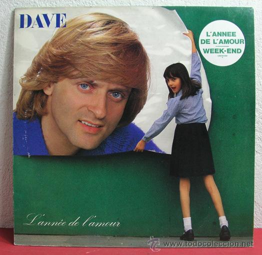 Discos de vinilo: DAVE ( LANN&Eacute;E DE LAMOUR ) HOLANDA-1981 LP33 CBS - Foto 1