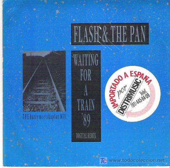 Discos de vinilo: FLASH & THE PAN ( EX EASYBEATS ) - WAITING FOR A TRAIN - Foto 1