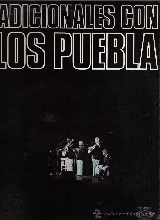Discos de vinilo: lp LOS TRADICIONALES CON CARLOS PUEBLA - Foto 1