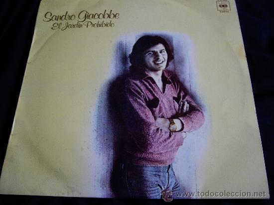Discos de vinilo: SANDRO GIACOBBE- JARDIN PROHIBIDO - Foto 1