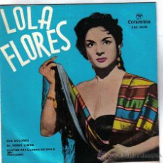Discos de vinilo: EP LOLA FLORES - OLE DOLORES + 3 - SELLO COLUMBIA DEL AÑO 1963