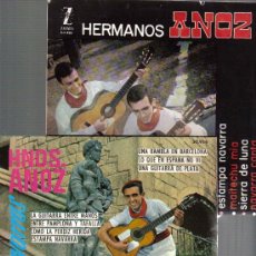 Discos de vinilo: 2 EP´S DE LOS HERMANOS ANOZ - 11 CANCIONES EN TOTAL - NAVARRA