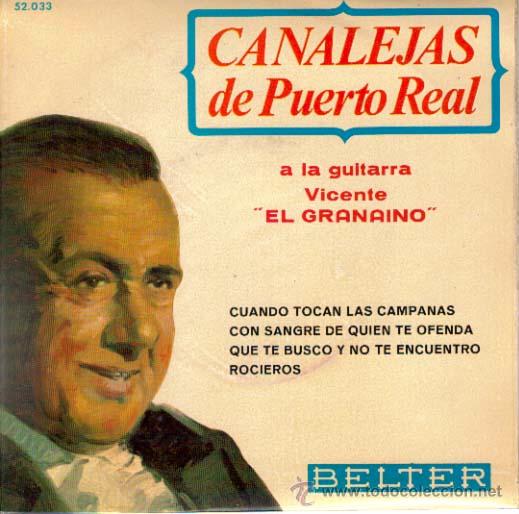 Discos de vinilo: CANALEJAS DE PUERTO REAL : EP 1960 , NUEVO - Foto 1