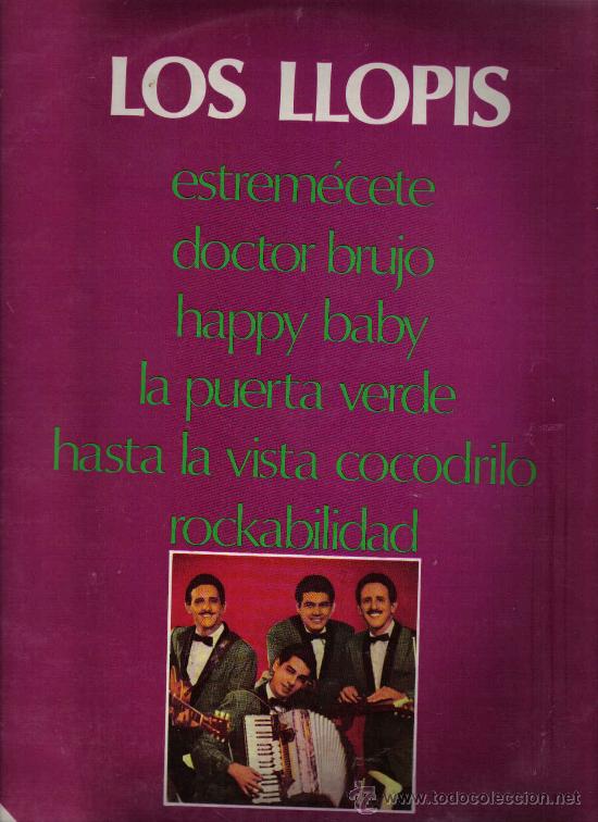 Discos de vinilo: LP LOS LLOPIS - EL MEJOR ROCK AND ROLL EN ESPA&Ntilde;OL - Foto 1